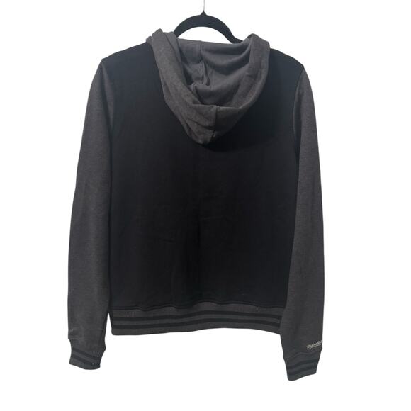 NWT! Mitchell & Ness Men's Hooded Varsity Jacket Full Snap - Size Medium - Picture 6 of 7